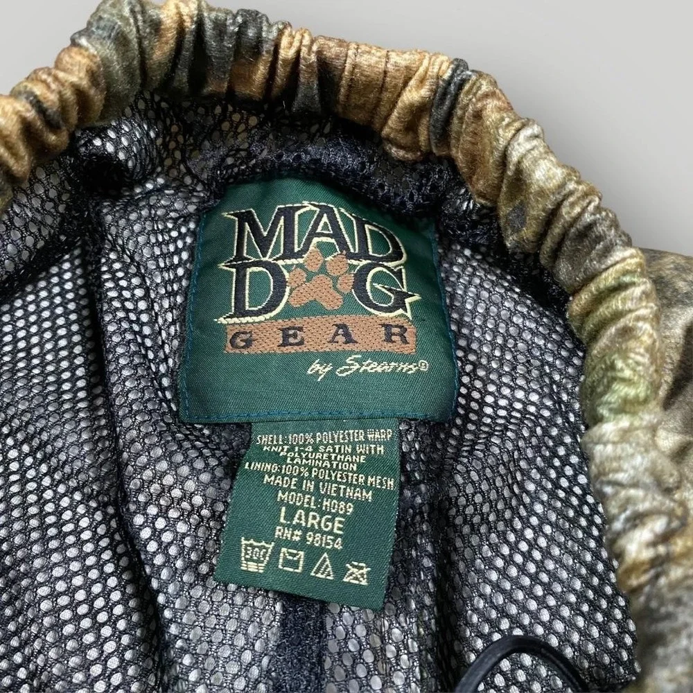 Mad Dog Gear Pants‎ Mens Large Camo Advantage Timber Hunting Outdoor Mesh Lined